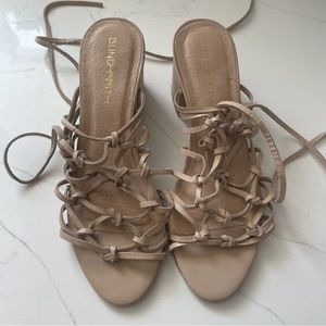 Nude Strappy Heel
